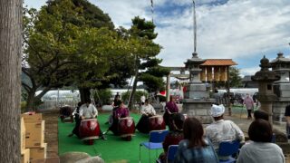 【出演報告】9月23日 末政地区のお祭りに出演しました。